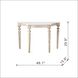 Adela 46.1 X 15.9 inch White/Brown Console Table