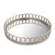 Pelitere Silver with Mirror Tray