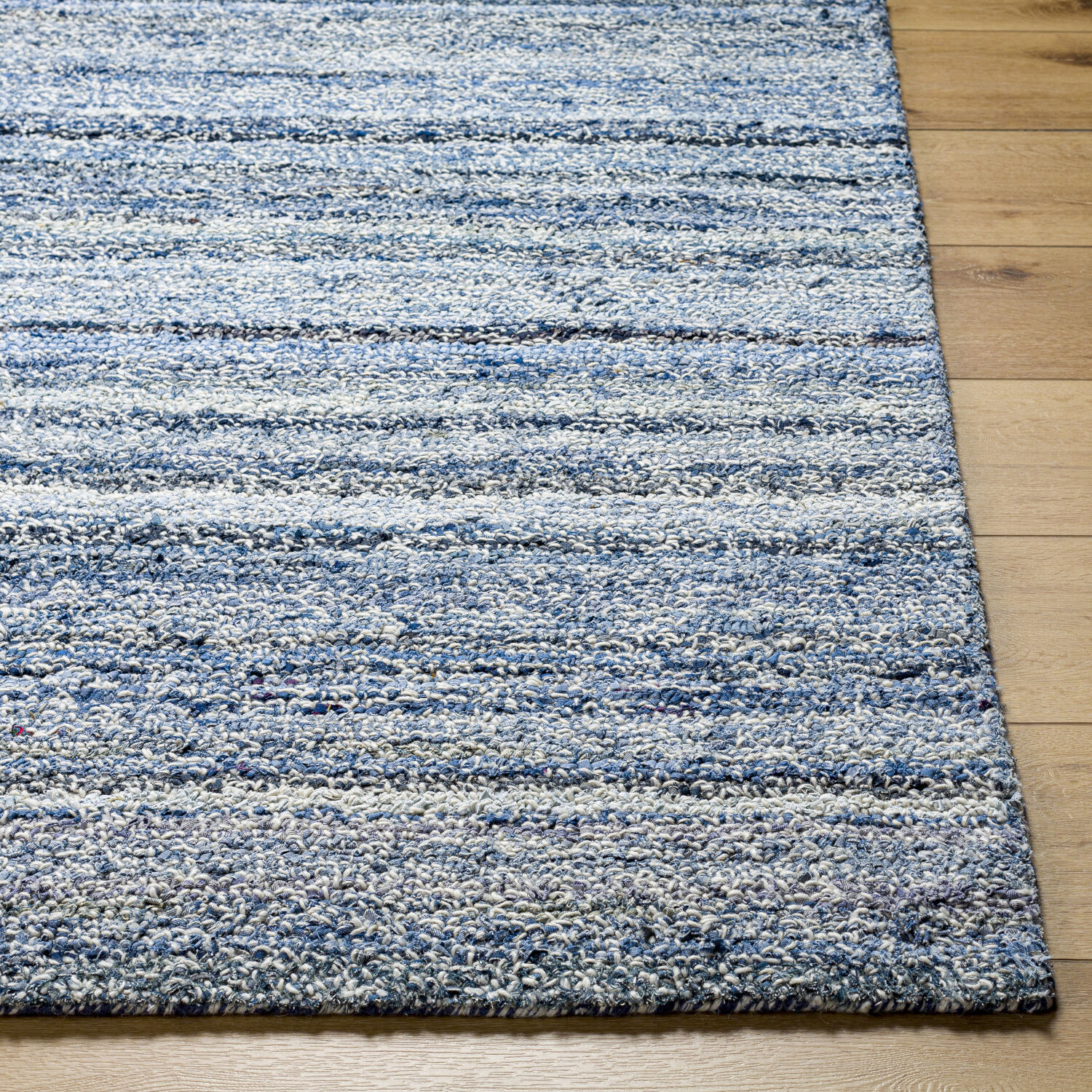 Pike 102 X 66 inch Denim Rug, Rectangle