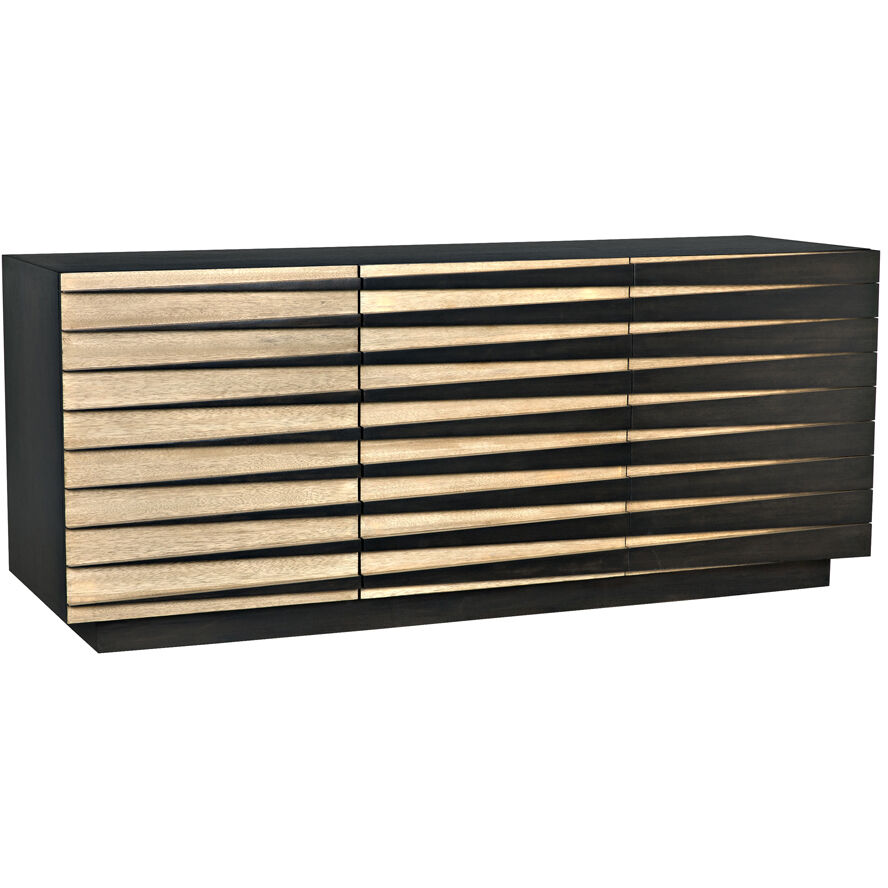 Tyson 72 X 22 inch Ebony Walnut Sideboard