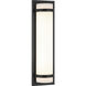 Brampton LED 6.88 inch Matte Black Wall Sconce Wall Light