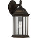 Sevier 1 Light 15.88 inch Antique Bronze Outdoor Wall Lantern, Medium