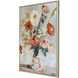 Spring Soiree Orange and Beige and Blue and Yellow Canvas