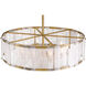 Veil 10 Light 36 inch Legacy Brass Pendant Ceiling Light