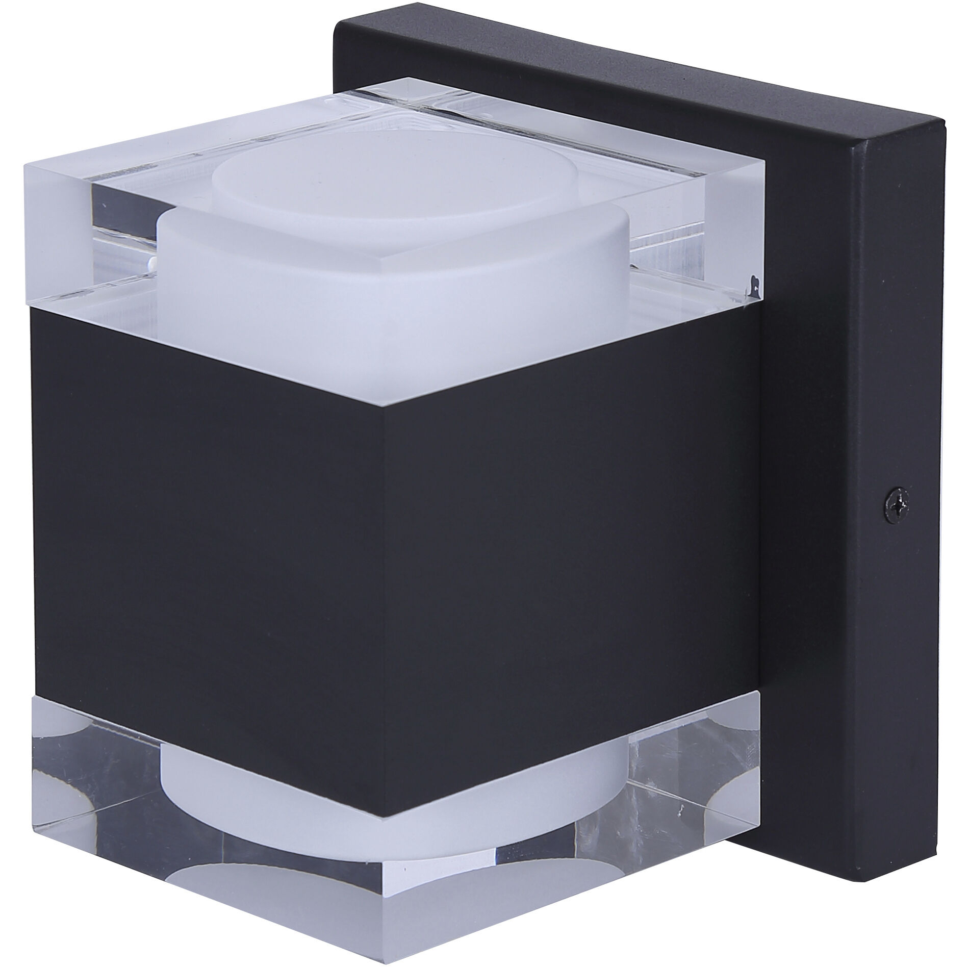 Valo LED 5 inch Black Outdoor Lantern