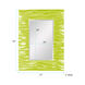 Zenith 39 X 31 inch Glossy Green Wall Mirror