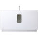Hayes 60 X 22 X 35 inch White Vanity Sink Set