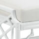 Wildwood 19 inch White/Off White Ottoman