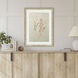 Whispering Grasses Beige and Gray and Neutral and Yellow Framed Art