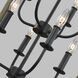 Sean Lavin Gannet 8 Light 26 inch Weathered Oak Wood / Antique Forged Iron Chandelier Ceiling Light