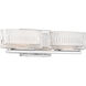 Sparren LED 16.75 inch Chrome Bath Light Wall Light