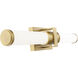 Idris LED 25.5 inch Modern Gold Bath Vanity Wall Light