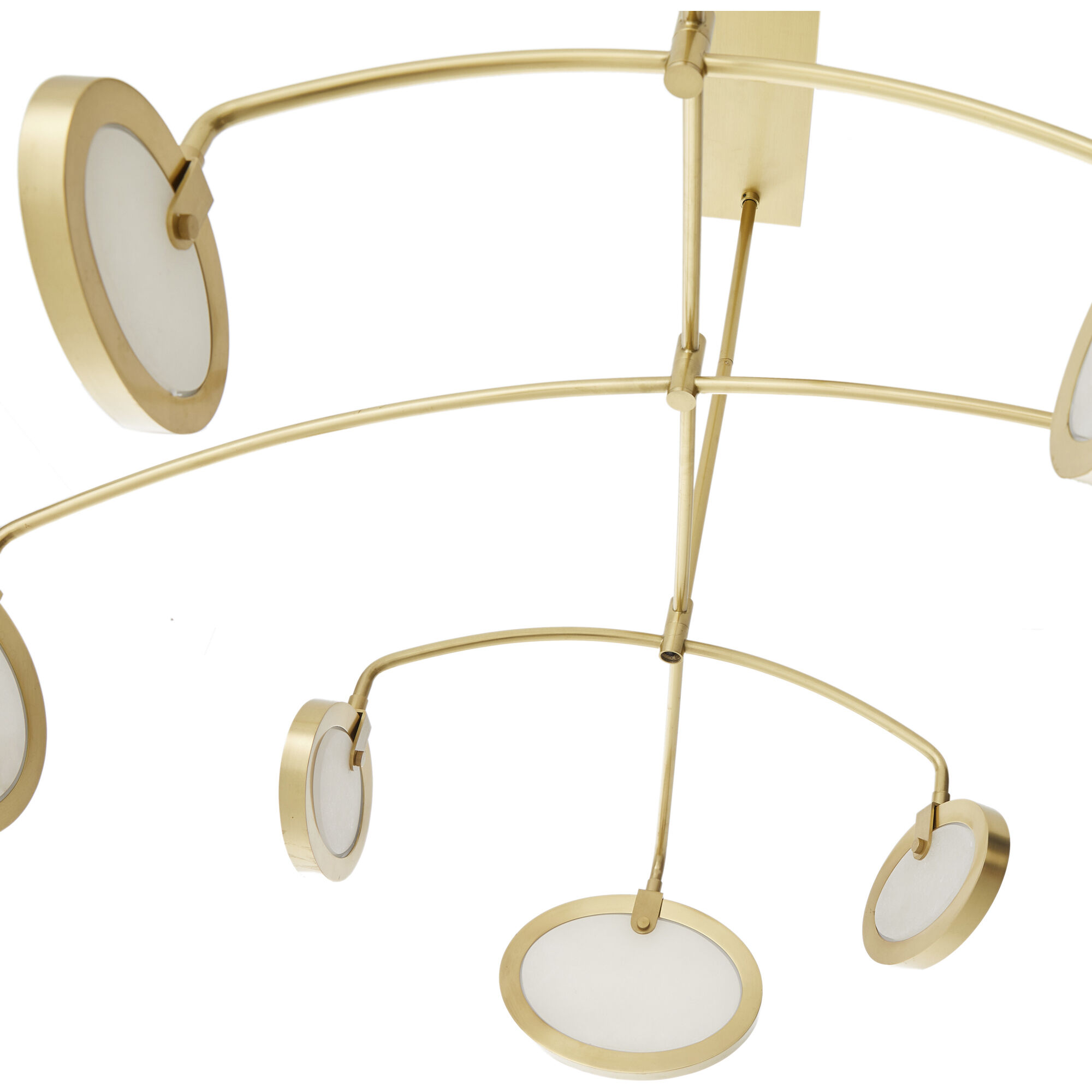 Rosabel 8 Light 55.5 inch Antique Brass Chandelier Ceiling Light