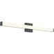Maxx 36 inch Matte Black Vanity/Bath Bar Wall Light
