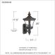 Devon 3 Light 26 inch Imperial Bronze Outdoor Wall Lantern