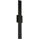 Jacks LED 36 inch Textured Black Exterior Wall Sconce