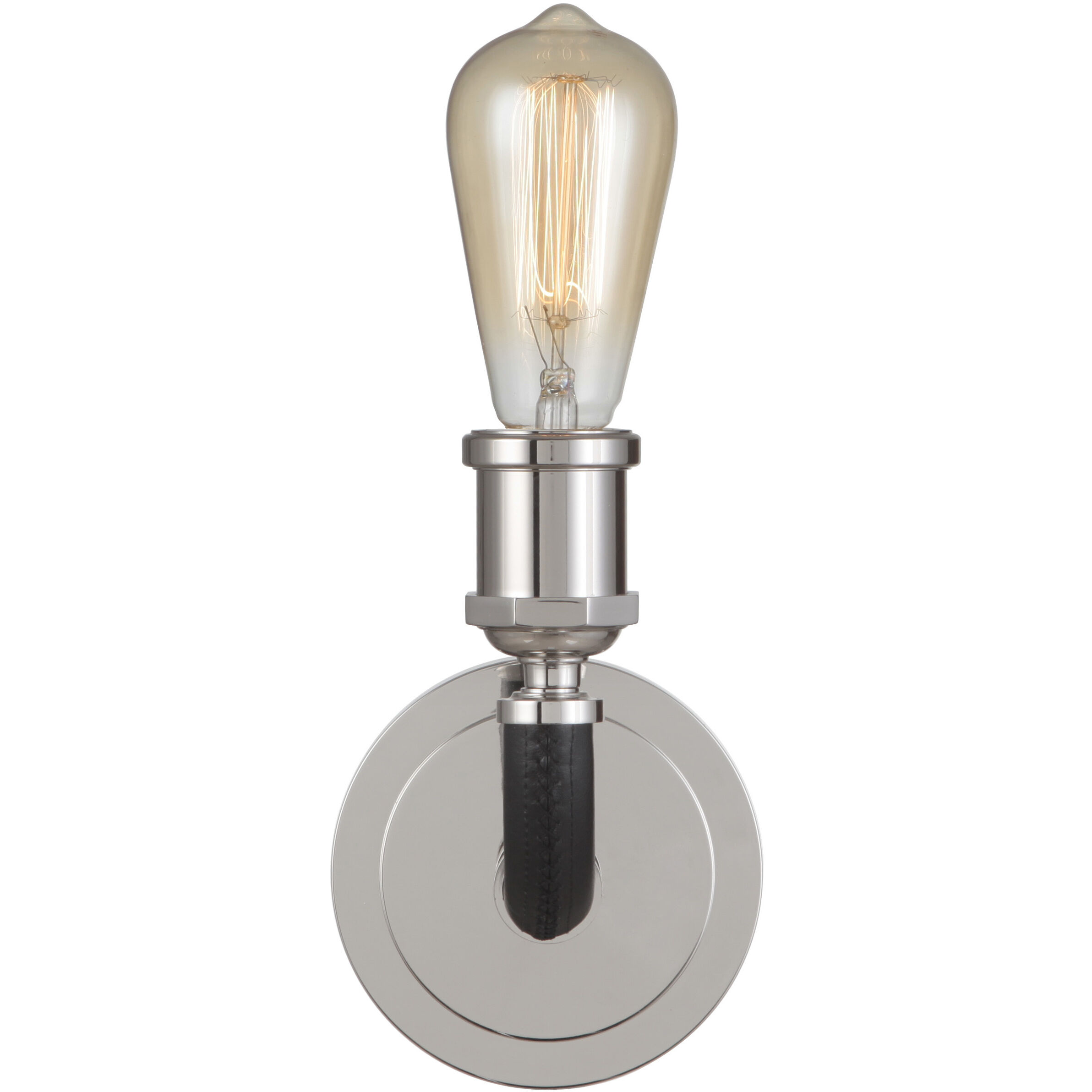 Gallery Huxley 1 Light 5.13 inch Polished Nickel Wall Sconce Wall Light