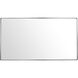 Kye 40 X 22 inch Polished Nickel Wall Mirror, Varaluz Casa