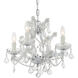 Maria Theresa 4 Light 16.5 inch Polished Chrome Mini Chandelier Ceiling Light in Clear Hand Cut