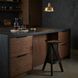 Twist 26.5 inch Charcoal Black Counter Stool