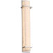 Porcelina Wall Sconce Wall Light in Brushed Nickel