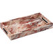 Interstellar Red Swirl Tray