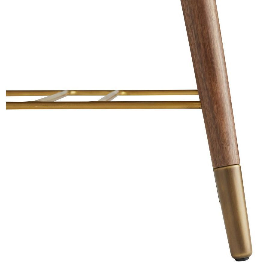 Walsh 29 inch Black Counter Stool