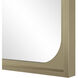Sati 36 X 24 inch Burnished Brass Wall Mirror