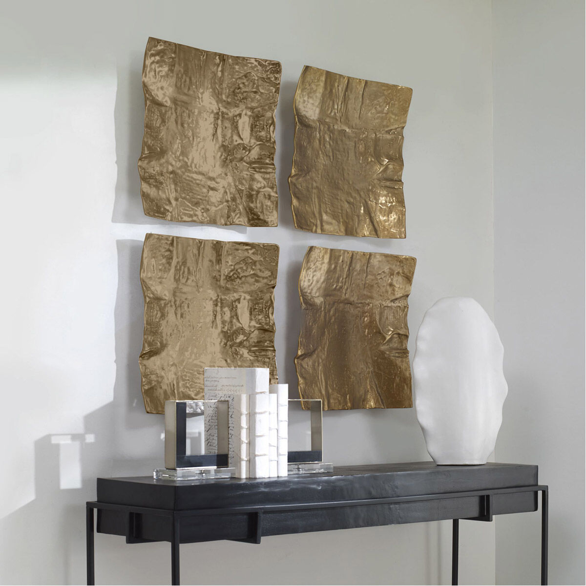 Archive Brass Plated Wall Decor