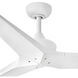 Chisel 60 inch Matte White Smart Fan
