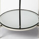 Jolene Metal & Mirror 23 X 21 inch Butler Loft Accent Table