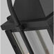 Sean Lavin Wellsworth 3 Light 18.25 inch Textured Black Outdoor Wall Lantern