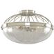 Montauk 3 Light 16 inch Polished Nickel Flush Mount Ceiling Light