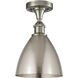 Ballston Dome 1 Light 8 inch Brushed Satin Nickel Semi-Flush Mount Ceiling Light