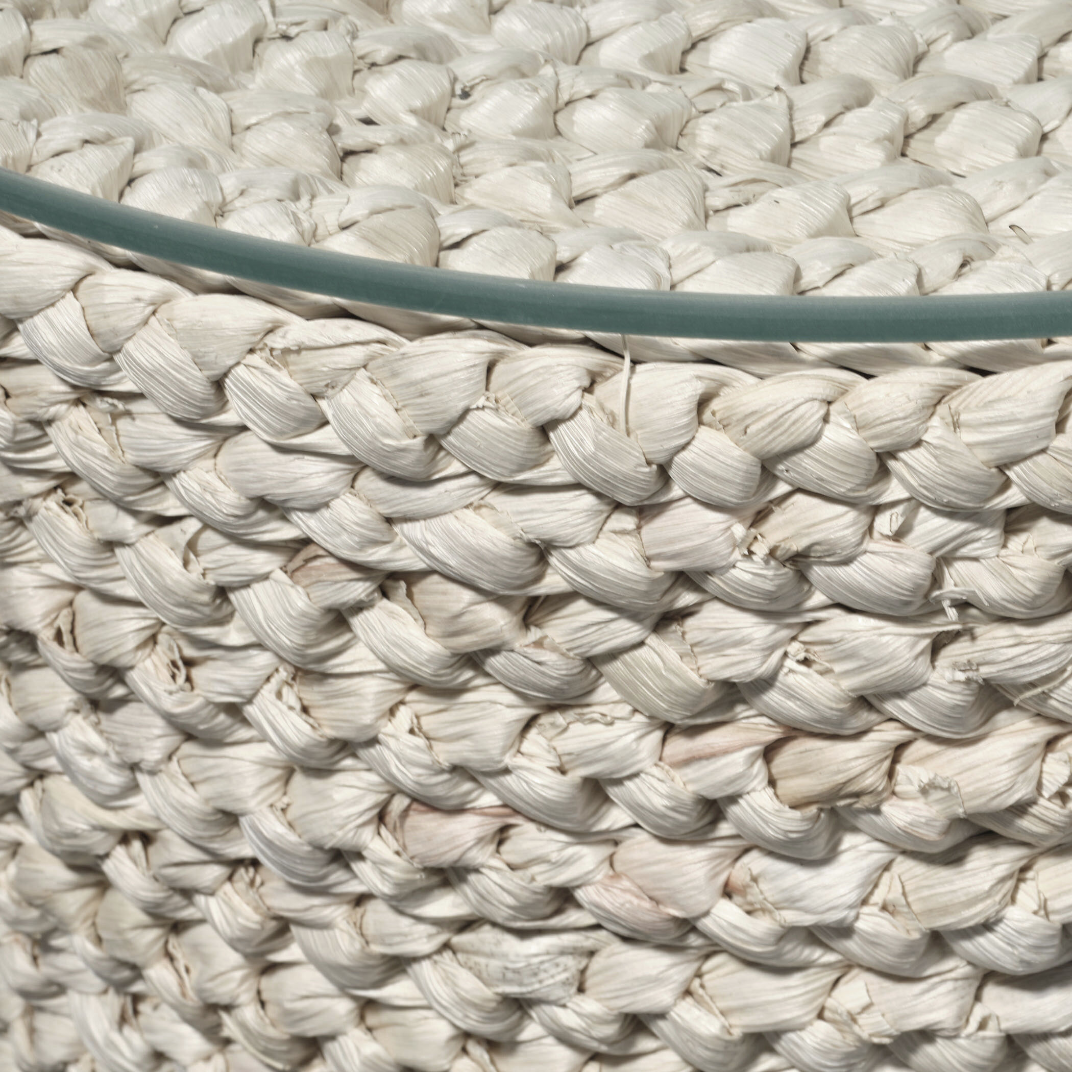 Grain 22 X 20 inch Natural Cornhusk Side Table