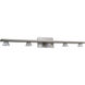 Jet LED 40 inch Brushed Nickel Bath Vanity Light Wall Light