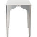 Cove 24.4 X 22.4 inch Sterling Side Table, Marble Top