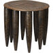 Naga Side Table in Dark Antique