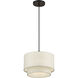 Manorwood 1 Light 12 inch English Bronze Pendant Ceiling Light