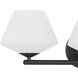 Celestial Valley 3 Light 24.25 inch Matte Black Bath Vanity Wall Light, Medium