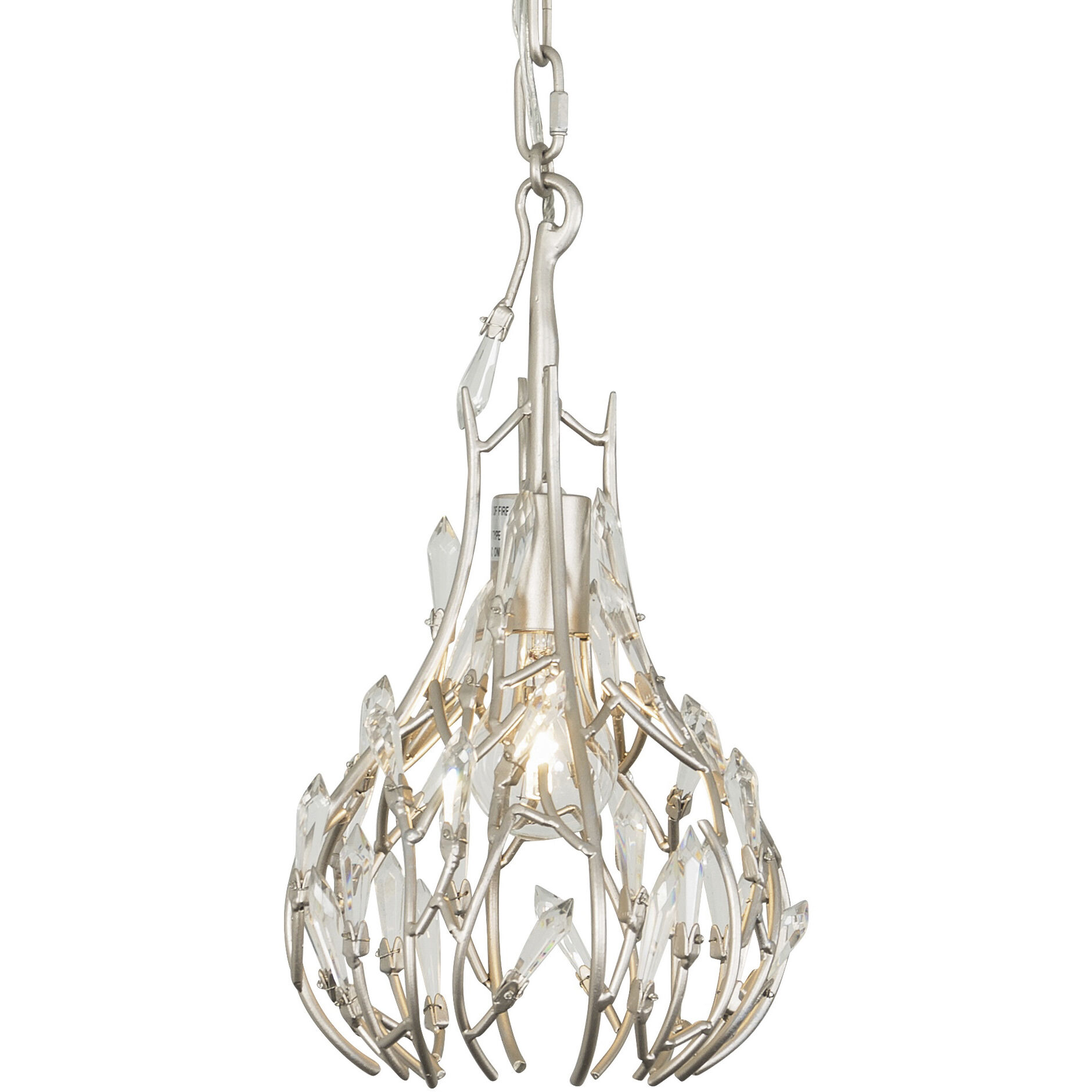 Bask 1 Light 8 inch Gold Dust Mini Pendant Ceiling Light