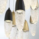 Ecrou 22 Light 39.75 inch Gold and Black Chandelier Ceiling Light