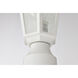 Cornerstone 1 Light 14 inch White Outdoor Post Lantern