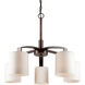 Aubrey 5 Light 27 inch Antique Bronze Chandelier Ceiling Light