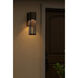 Aria LED 16 inch Buckeye Bronze Outdoor Wall Mount Lantern, Small