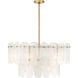 Oldmill 9 Light 30 inch Legacy Brass Pendant Ceiling Light