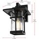 Woodstock 1 Light 11 inch Black Outdoor Wall Sconce