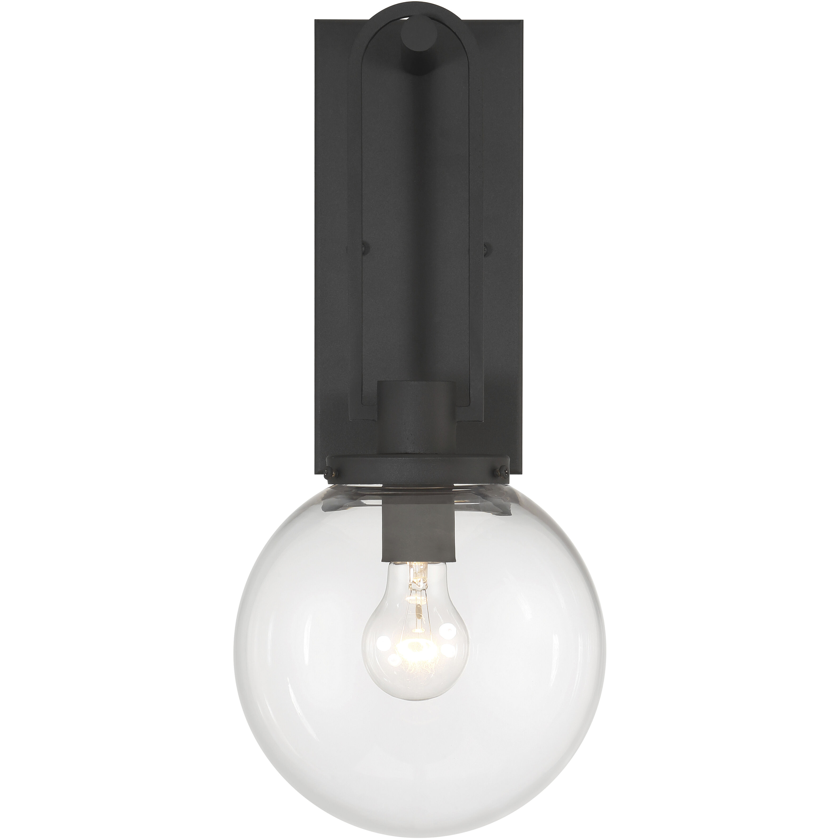 Wenston Outdoor Wall Mount in Sand Coal, Great Outdoors