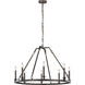 Sean Lavin Landen 8 Light 33.88 inch Smith Steel Chandelier Ceiling Light
