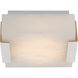 Kelly Wearstler Covet LED 5 inch Polished Nickel Solitaire Flush Mount Ceiling Light